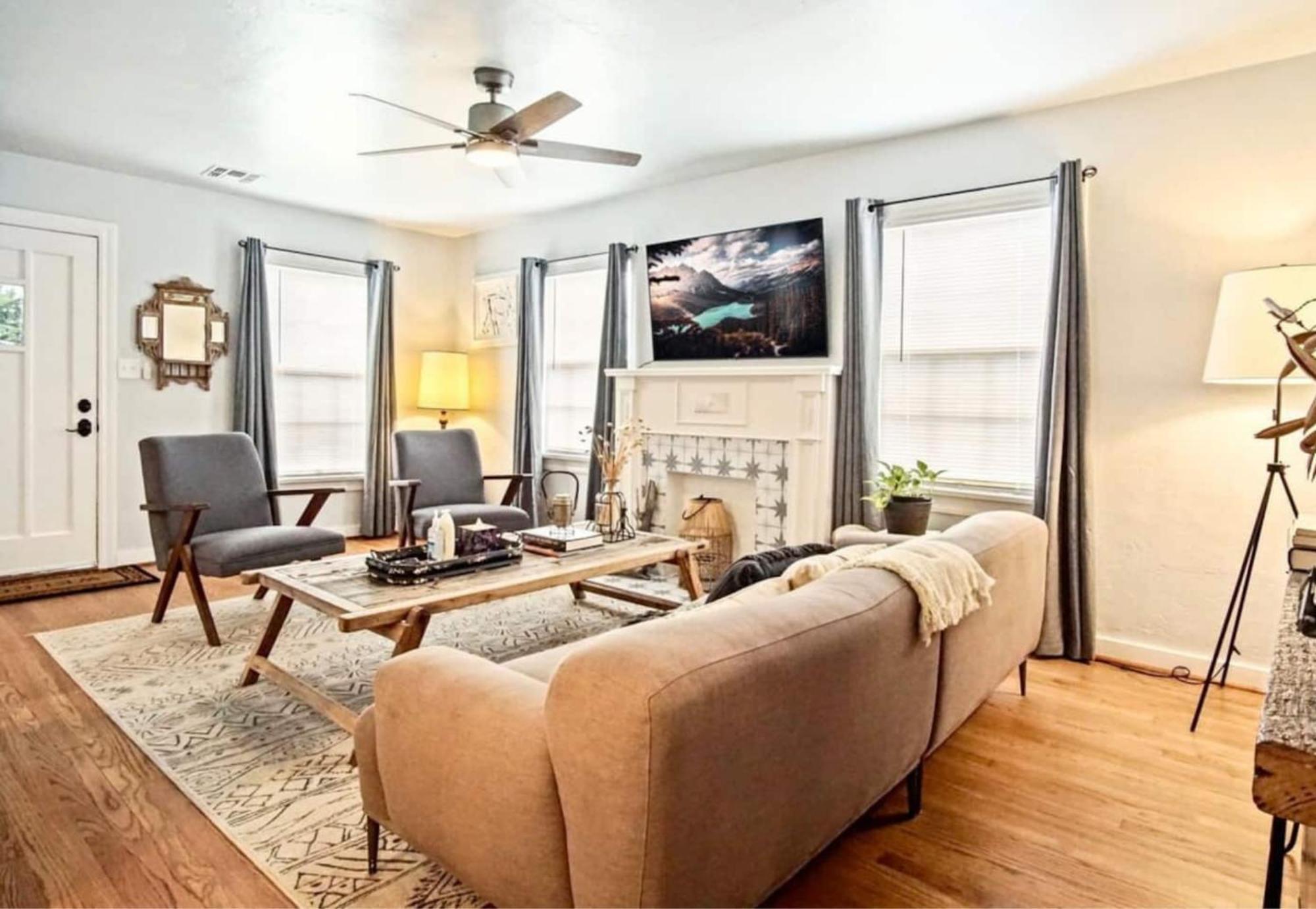 Spacious 3Br Family Haven Near Plaza District #C1 Oklahoma City Exterior photo